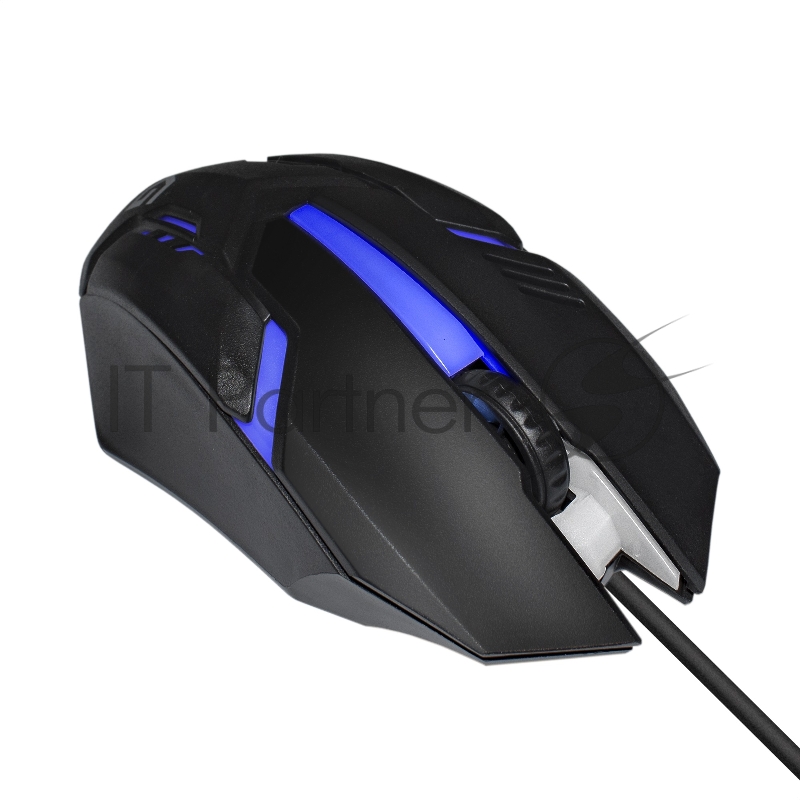 Комплект ExeGate Professional Standard Combo MK140 с подсветкой (клавиатура влагозащищенная 104кл. + мышь оптическая 1000dpi, 3 кнопки и колесо прокрутки, длина кабелей 1,5м USB, серый, Color Box)