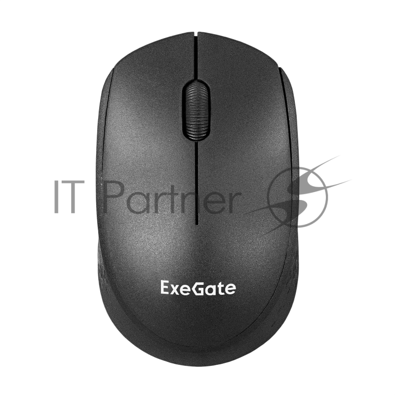 Комплект беспроводной ExeGate Professional Standard Combo MK210 (клавиатура полноразмерная влагозащищенная 104кл. + мышь оптическая 1200dpi, 3 кнопки и колесо прокрутки USB, радиоканал 2,4 ГГц, радиус действия до 10м, черный, Color Box)