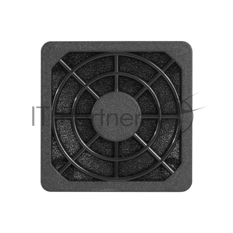 Решетка для вентилятора с фильтром 40х40 ExeGate EG-040PSFB (40x40 мм, пластиковая, квадратная, с пылевым фильтром, черная)