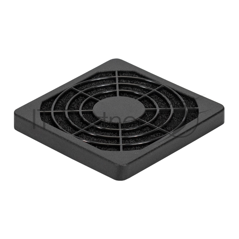 Решетка для вентилятора с фильтром 60х60 ExeGate EG-060PSFB (60x60 мм, пластиковая, квадратная, с пылевым фильтром, черная)