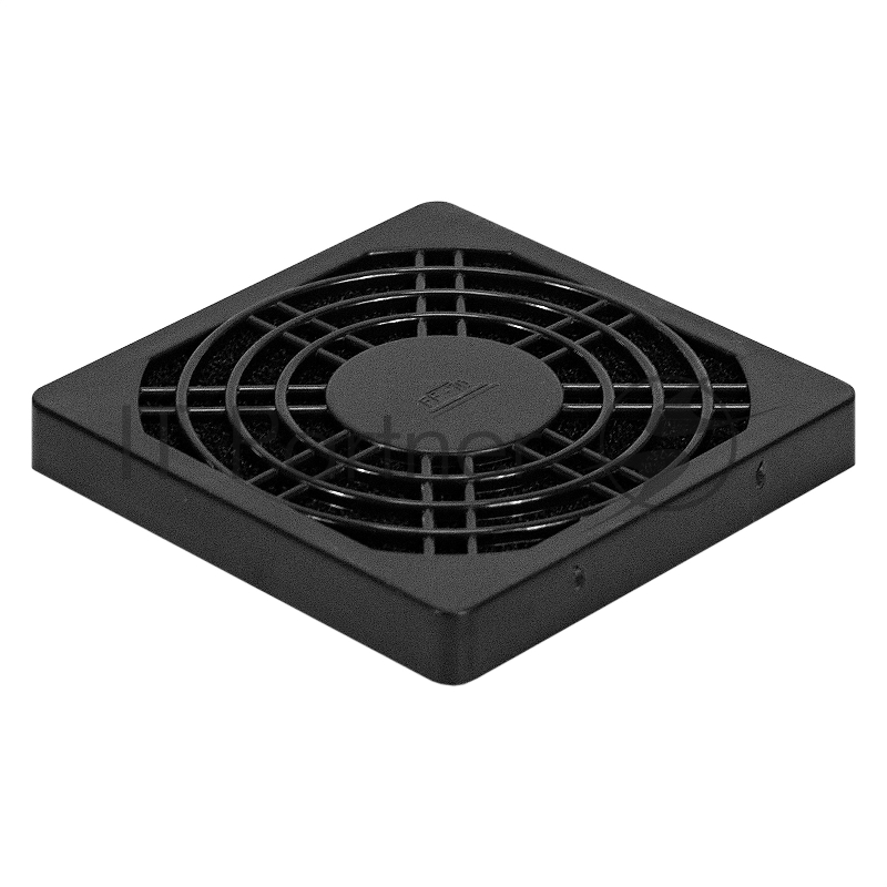 Решетка для вентилятора с фильтром 70х70 ExeGate EG-070PSFB (70x70 мм, пластиковая, квадратная, с пылевым фильтром, черная)
