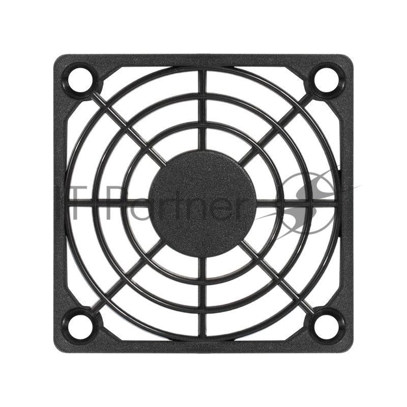 Решетка для вентилятора 60x60 ExeGate EG-060PSB (60x60 мм, пластиковая, квадратная, черная)