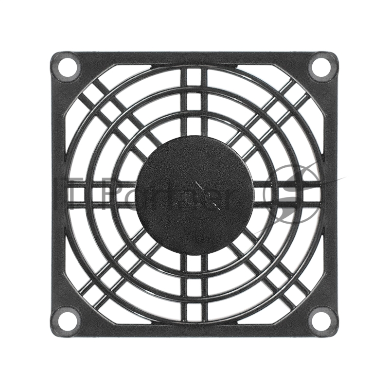 Решетка для вентилятора 70x70 ExeGate EG-070PSB (70x70 мм, пластиковая, квадратная, черная)