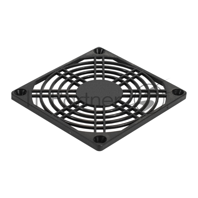 Решетка для вентилятора 80x80 ExeGate EG-080PSB (80x80 мм, пластиковая, квадратная, черная)