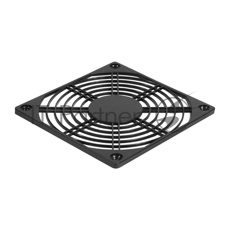 Решетка для вентилятора 120x120 ExeGate EG-120PSB (120x120 мм, пластиковая, квадратная, черная)