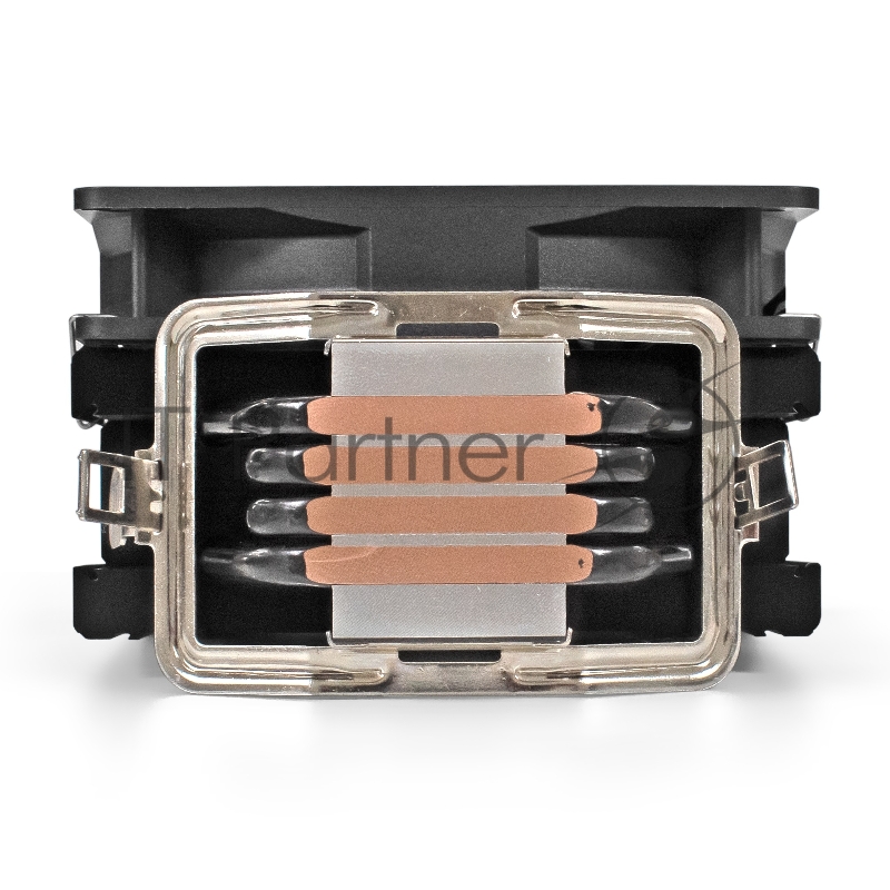 Кулер ExeGate Dark Magic EE400XL-PWM.ARGB (Al+Cu, черное покрытие, 4 тепл.трубки, LGA775/1150/1151/1155/1156/120 TDP 125W, Fan 120mm, PWM, 800-2400RPM, Hydro bearing, 4 pins+5V 3Pins ARGB connector