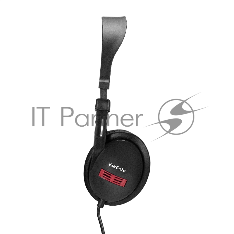 Полноразмерные наушники с микрофоном (гарнитура) ExeGate Office HS-120S (2x3.5мм, динамик 40мм, 20-20000Гц, длина кабеля 2м, регулировка громкости)