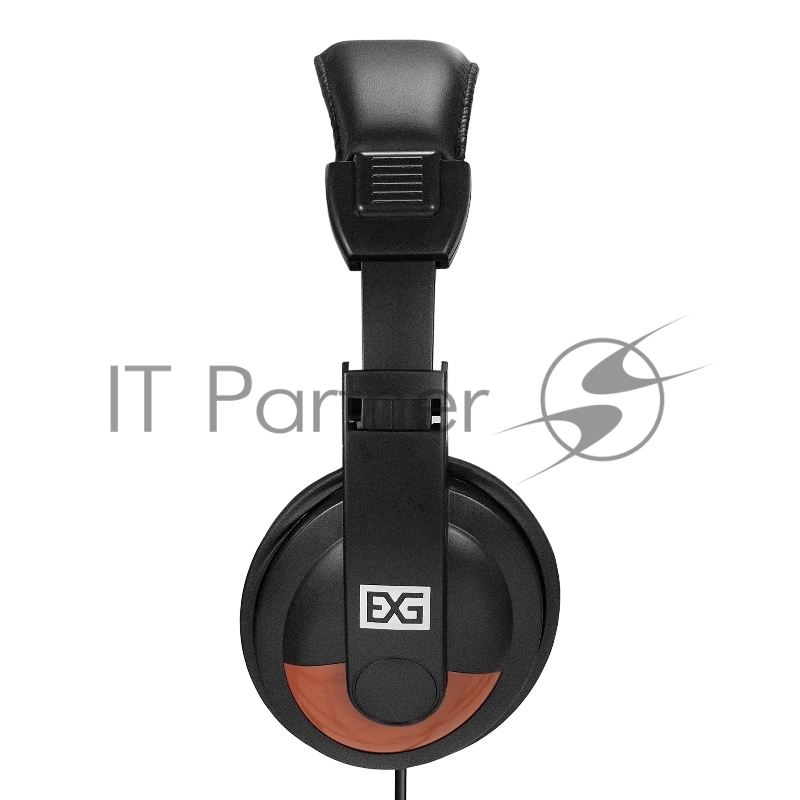 Полноразмерные наушники с микрофоном (гарнитура) ExeGate Office HS-130S (2x3.5мм, динамик 40мм, 20-20000Гц, длина кабеля 2.2м, регулировка громкости)