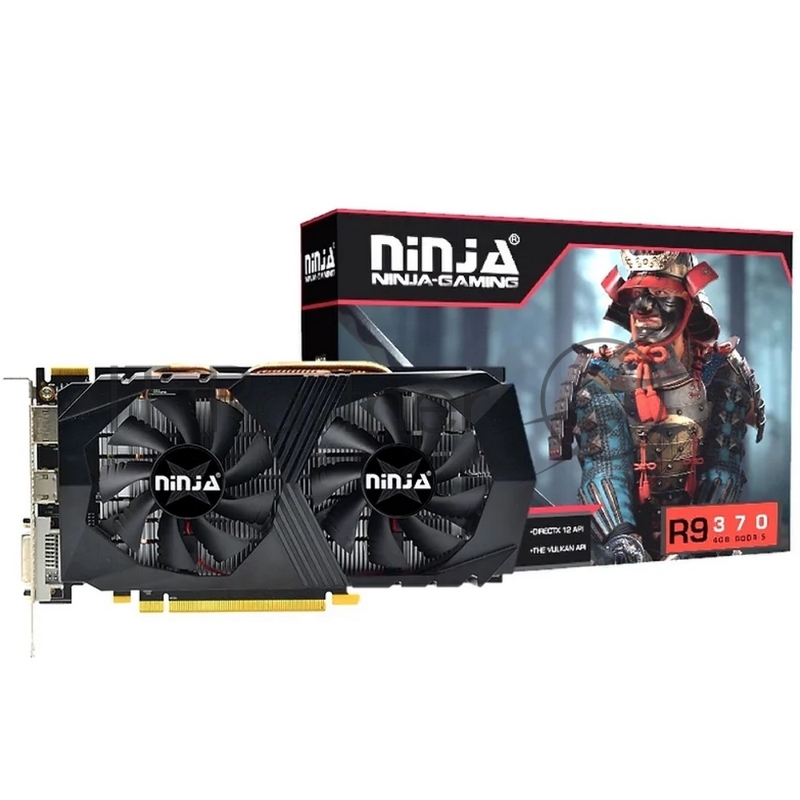 Видеокарта R9 370 (1024SP) 4GB GDDR5 256-bit DVI HDMI DP
