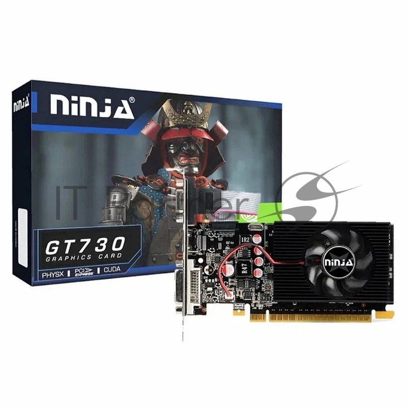 Видеокарта GT730 4GB 128-Bit DDR3 DVI HDMI CRT 1FAN RTL