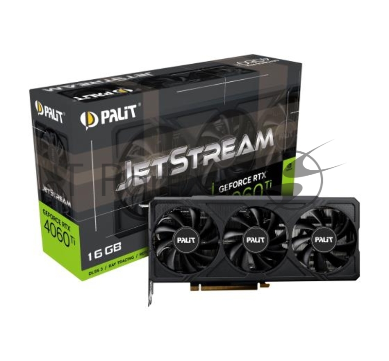 Видеокарта PALIT PCIE16 RTX4060TI 16GB RTX4060TI JETSTREAM 16GB