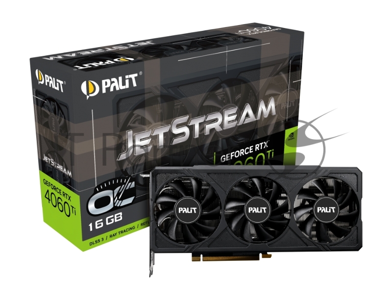Видеокарта PALIT PCIE16 RTX4060TI 16GB RTX4060TI JETSTREAM 16GB