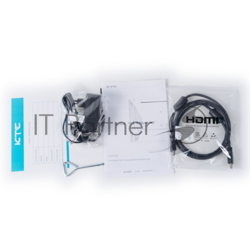 Монитор 23.8 KTC H24T09P Black (IPS, 1920x1080, HDMI+HDMI+DP+DP, 1 ms, 178°/178°, 300 cd/m, 1000:1, 165Hz, FreeSync/G-Sync, HDR10)