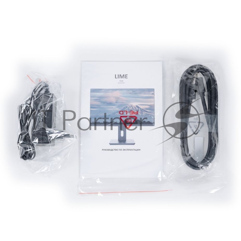 Монитор 23.8 Lime T238A Black (IPS, 1920x1080, HDMI+DP+USB+Audio out +DC, 5 ms, 178°/178°, 250 cd/m, 1000:1 (100M:1), 144Hz, Pivot, Flat)