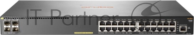 Коммутатор HP Aruba 2930F 24G PoE+ 4SFP Swch