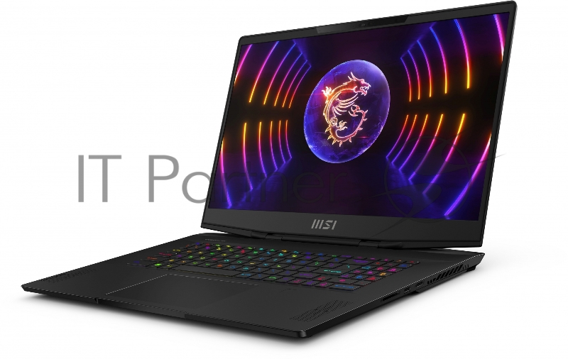 Ноутбук MSI Stealth 17 Studio A13VG-035RU Core i7 13700H 32Gb SSD2Tb NVIDIA GeForce RTX4070 8Gb 17.3 IPS QHD (2560x1440) Windows 11 Home black WiFi BT Cam (9S7-17P311-035)
