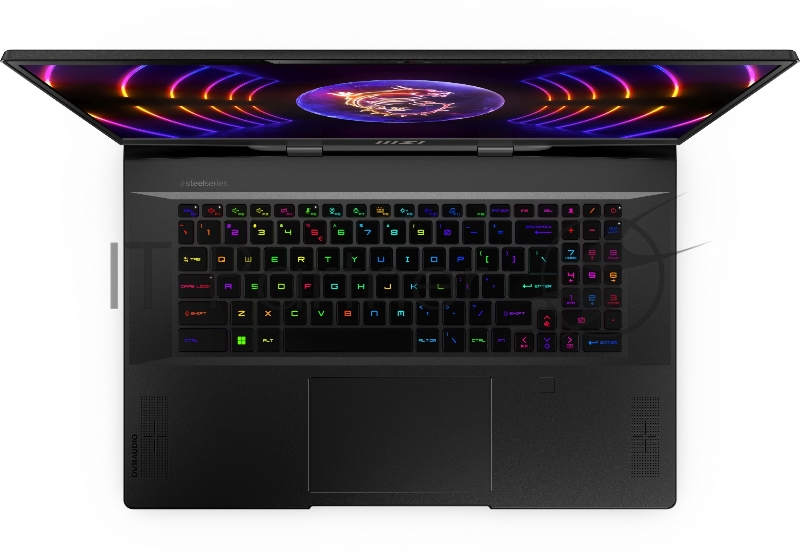 Ноутбук MSI Stealth 17 Studio A13VG-035RU Core i7 13700H 32Gb SSD2Tb NVIDIA GeForce RTX4070 8Gb 17.3 IPS QHD (2560x1440) Windows 11 Home black WiFi BT Cam (9S7-17P311-035)
