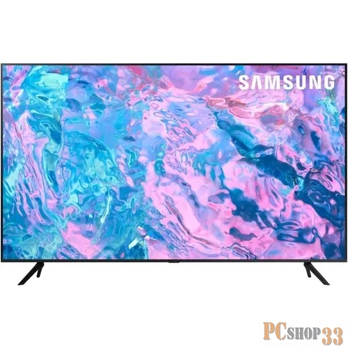 Телевизор LED Samsung 65 UE65CU7100UXRU Series 7 черный 4K Ultra HD 60Hz DVB-T2 DVB-C DVB-S2 USB WiFi Smart TV (RUS)