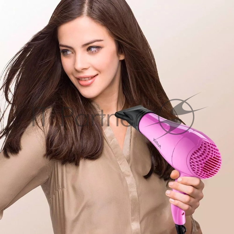 Фен Kitfort КТ-3208 950Вт розовый