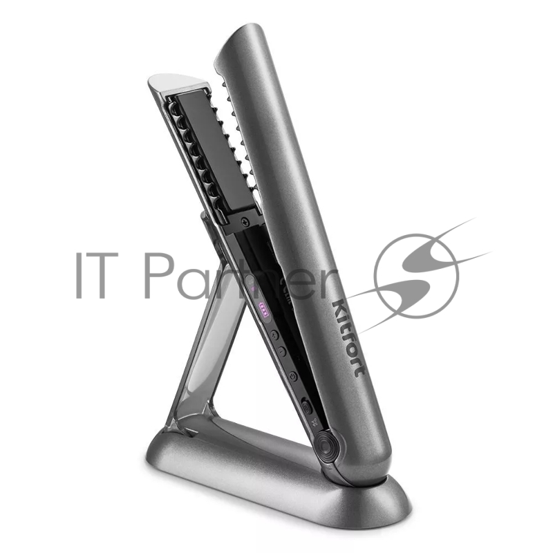 Выпрямитель Kitfort КТ-3220 40Вт серый (макс.темп.:210С)