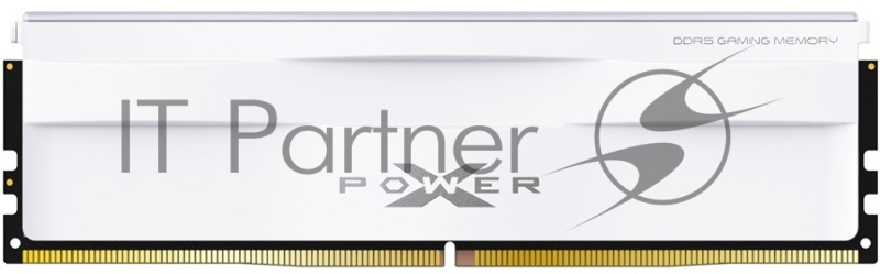 Модуль памяти Silicon Power 16GB 6000МГц XPOWER Zenith DDR5 CL40 DIMM 2Gx8 SR White