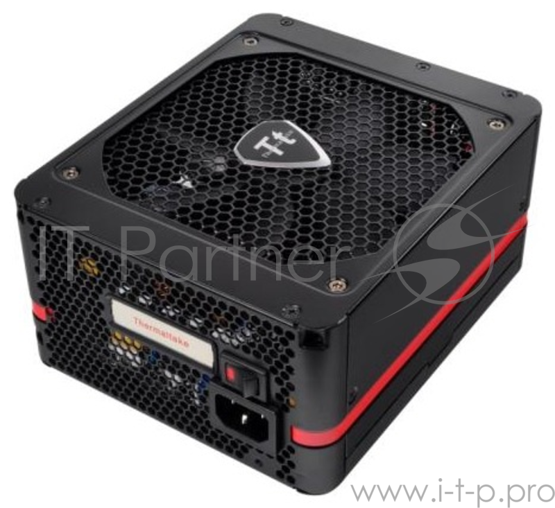Блок питания 1200Вт Thermaltake Амур 1200Вт W0430RE ATX12V V2.3 (24+4/8+6/8+8pin, вентилятор d135мм) + кабель питания EURO (1.8м)