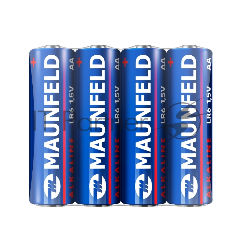 Батарейки MAUNFELD Alkaline AA (LR6) MBLR6-SR40, спайка 4 шт