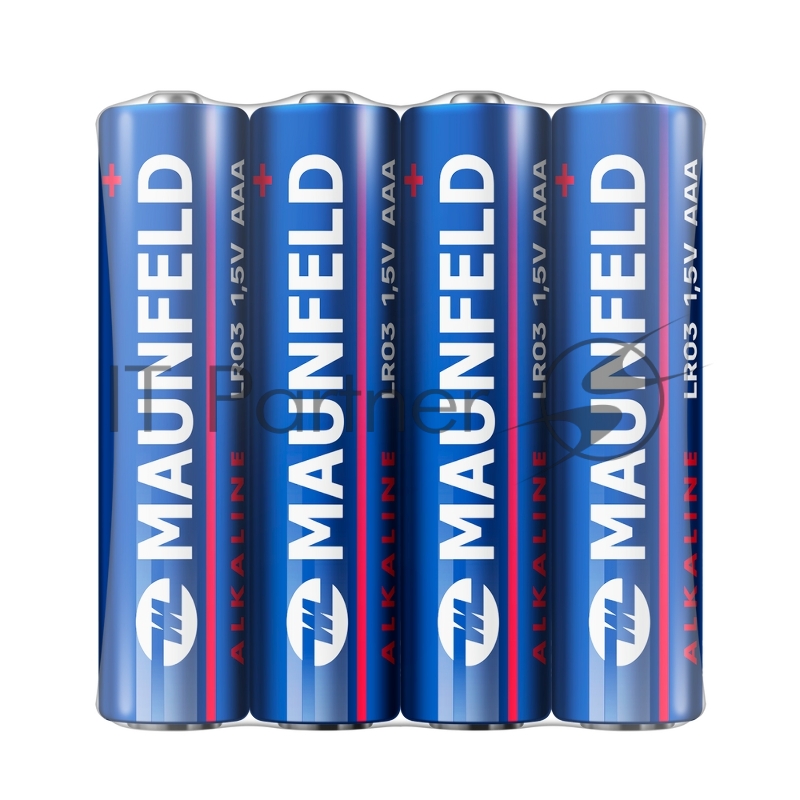 Батарейки MAUNFELD Alkaline ААА(LR03 MBLR03-SR40, спайка 4 шт.