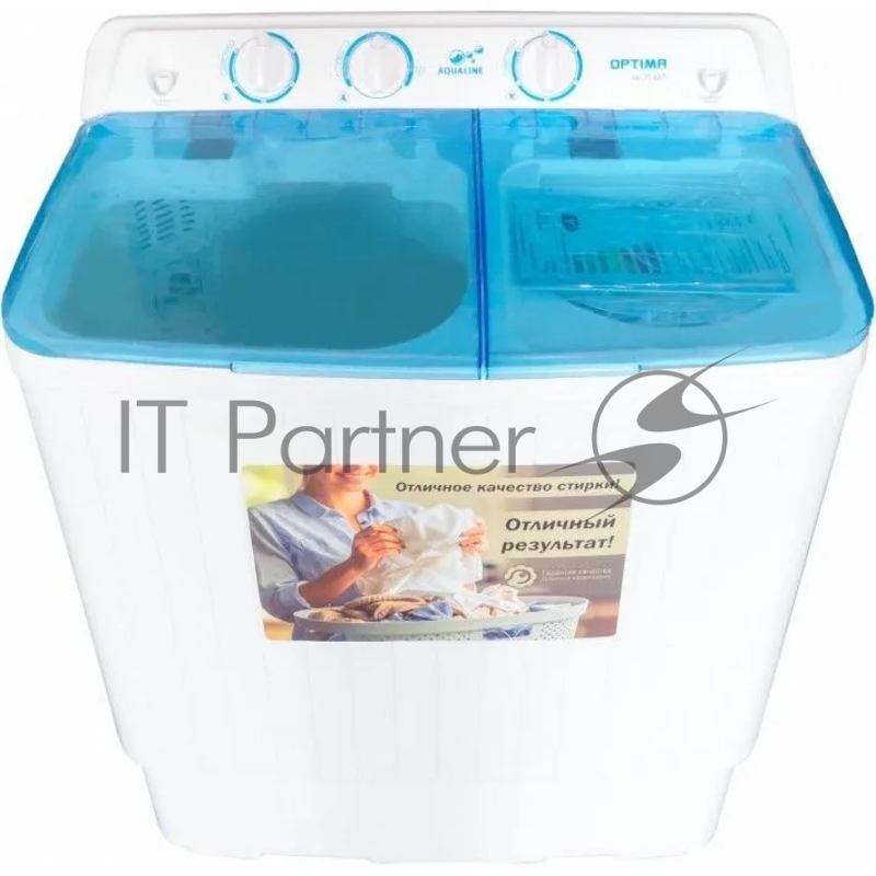 Стиральная машина OPTIMA МСП-66П (п/авт.,стир./отж. 6,0кг/4,0кг,1350 об./мин.,насос)