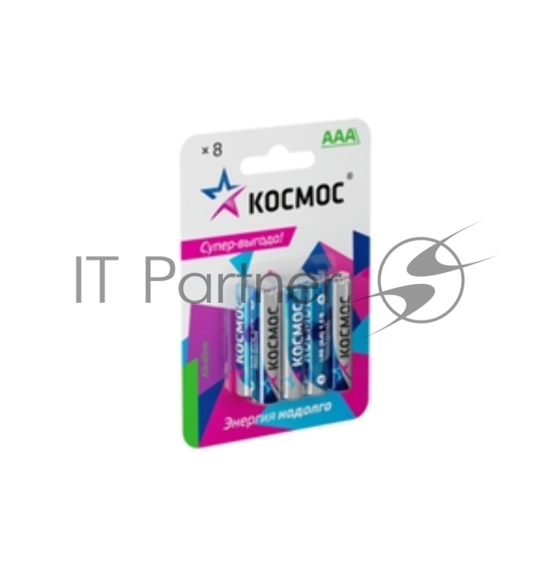 Элемент питания солевой S R03S (уп.2шт) Космос KOCR03