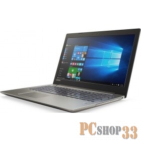 Ноутбук Lenovo IdeaPad 520-15IKB 80YL005TRK (Core i7 7500U-2.70ГГц, 8ГБ, 256ГБ SSD, GF940MX, LAN, WiFi, BT, WebCam, 15.6 1920x1080, W10 H), серый