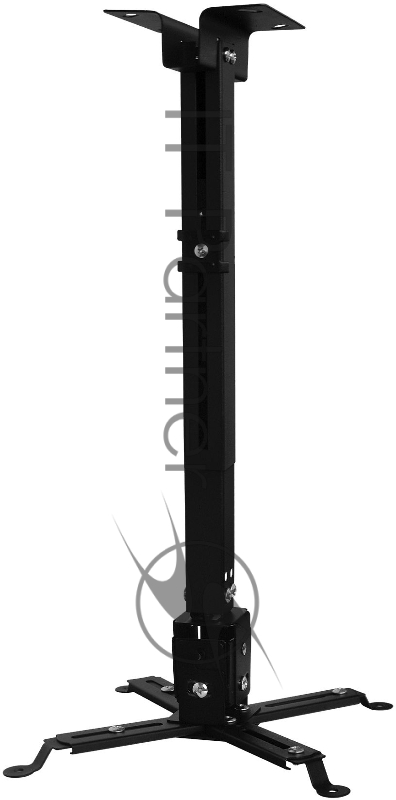 Кронштейн для проектора Buro PR04-B черный макс.20кг потолочный поворот и наклон