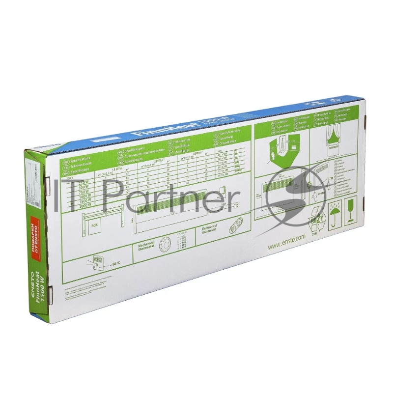 Конвектор 1500Вт мех.термост, вилка, Lammitin