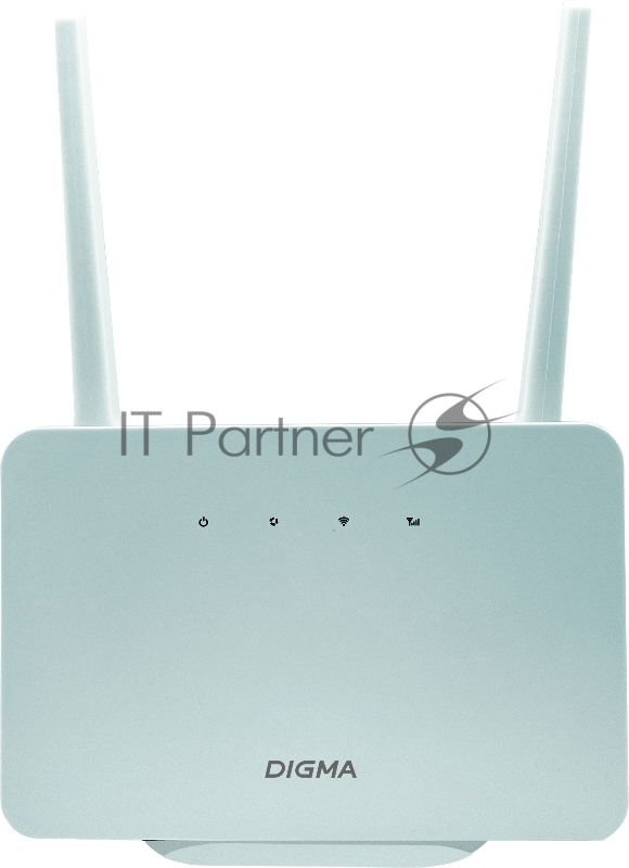 Интернет-центр Digma HOME (D4GHMAWH) N300 10/100BASE-TX/4G(3G) cat.4 белый