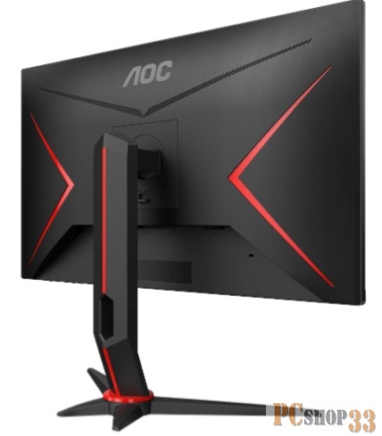 Монитор AOC 27 Q27G2U черный/красный VA LED 1ms 16:9 HDMI матовая HAS Piv 3000:1 250cd 178гр/178гр 2560x1440 DP 2K USB 4.43кг