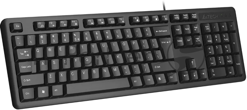 Клавиатура A4Tech KKS-3 черный USB