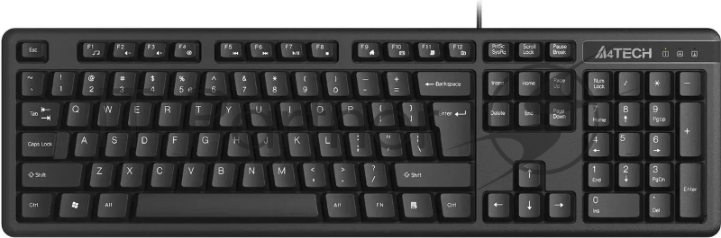Клавиатура A4Tech KKS-3 черный USB