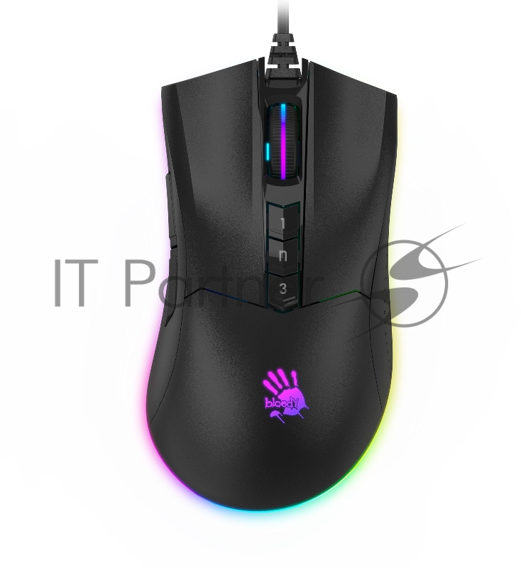 Мышь A4Tech Bloody P90s черный оптическая (8000dpi) USB (8but)