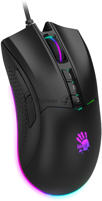 Мышь A4Tech Bloody P90s черный оптическая (8000dpi) USB (8but)