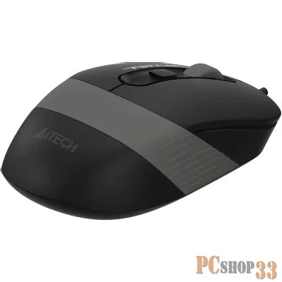 Мышь A4Tech Fstyler FM10ST серый оптическая (1600dpi) silent USB для ноутбука (4but)