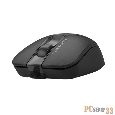 Мышь A4Tech Fstyler FM12ST черный оптическая (1200dpi) silent USB для ноутбука (3but)