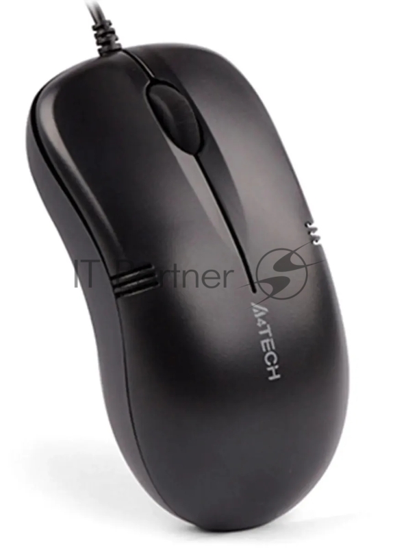 Мышь A4Tech OP-560NUS черный оптическая (1200dpi) silent USB (3but)