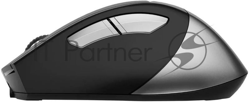 Мышь A4Tech Fstyler FB35CS серый/черный оптическая (2000dpi) silent беспроводная BT/Radio USB (5but)