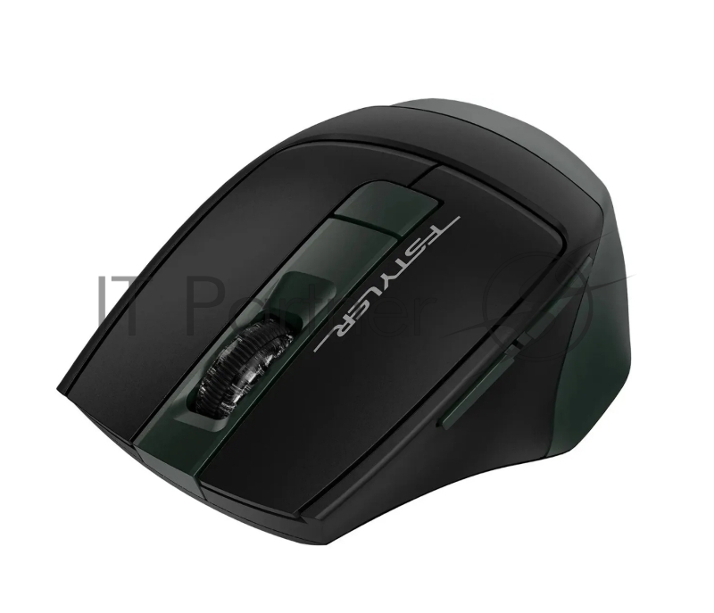 Мышь A4Tech Fstyler FB35CS темно-зеленый/черный оптическая (2000dpi) silent беспроводная BT/Radio USB (5but)