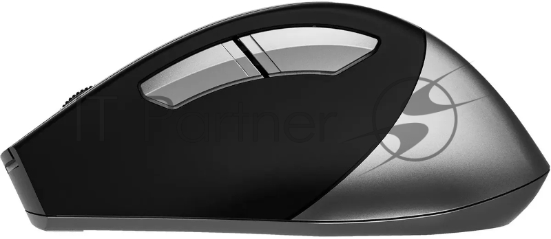 Мышь A4Tech Fstyler FB35S серый/черный оптическая (2000dpi) беспроводная BT/Radio USB для ноутбука (5but)