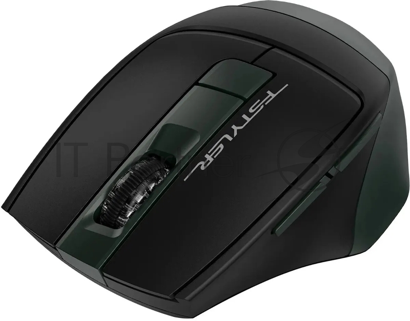 Мышь A4Tech Fstyler FB35S темно-зеленый/черный оптическая (2000dpi) беспроводная BT/Radio USB для ноутбука (5but)