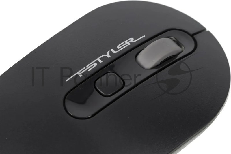 Мышь A4Tech Fstyler FG20S серый оптическая (2000dpi) silent беспроводная USB для ноутбука (3but)