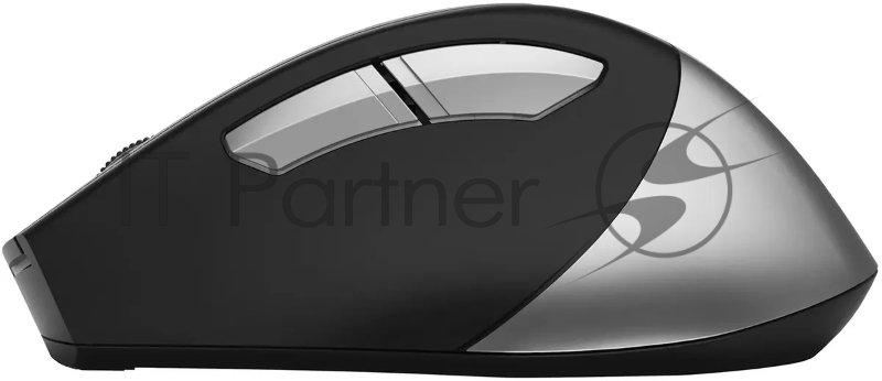 Мышь A4Tech Fstyler FG35S серый/черный оптическая (2000dpi) silent беспроводная USB (5but)