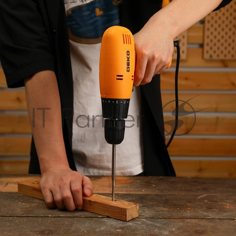 Дрель Deko DKSD400W 400Вт патрон:быстрозажимной реверс (063-4086)