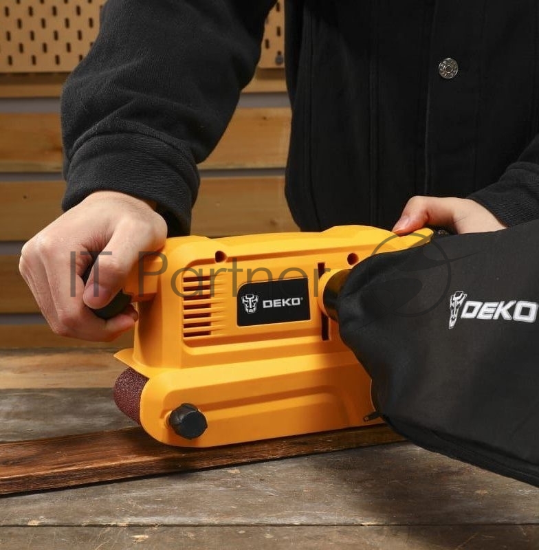 Ленточная шлифовальная машина Deko DKBS1000 1000Вт шир.ленты 76мм (063-4353)
